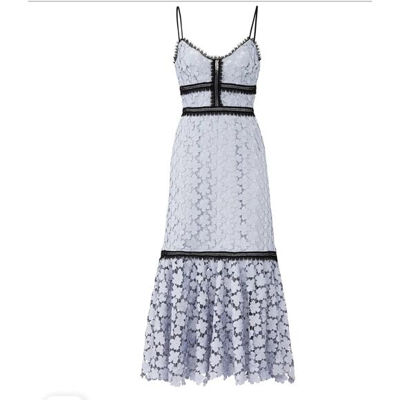 B1 Jill Jill Stuart Lace Dress Womens 8 Cocktail Wedding Bridgerton  Romantic - Picture 2 of 11